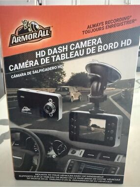 HD Dash Camera - Black & Silver
